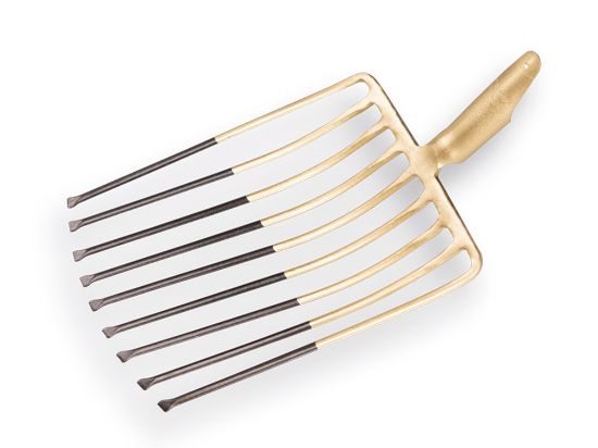 Afbeeldingen van OFFNER Puinvork 9-tands met lipdul