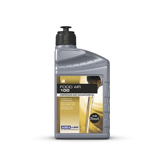 Afbeeldingen van AGEALUBE Compressor- en vacuümpompolie Food Air 100 1L