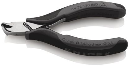 Afbeeldingen van KNIPEX Boutenvoorsnijtang 6432120ESD