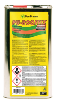 Afbeeldingen van ZWALUW Daklijm PU-Rooffix geel/bruin 5kg