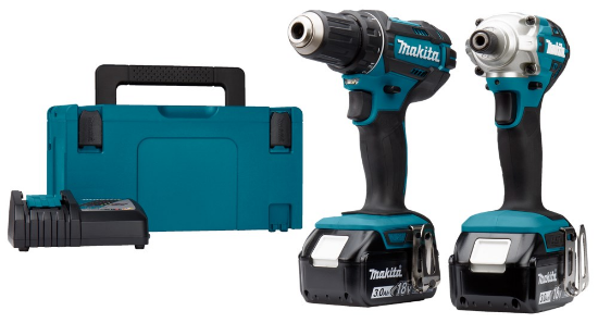 Afbeeldingen van Combiset DLX2339J voor schroeven en bor 18 V