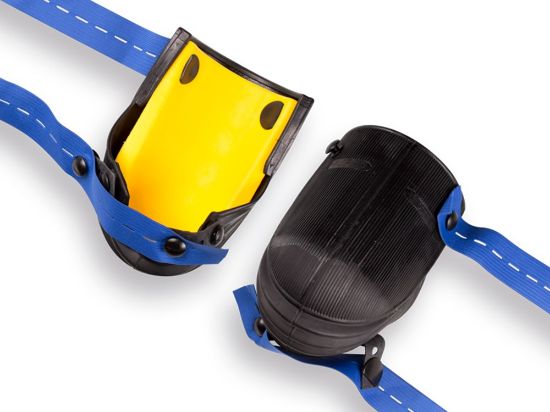 Afbeeldingen van NIERHAUS Kniebeschermer 13-VE harmonica lang model