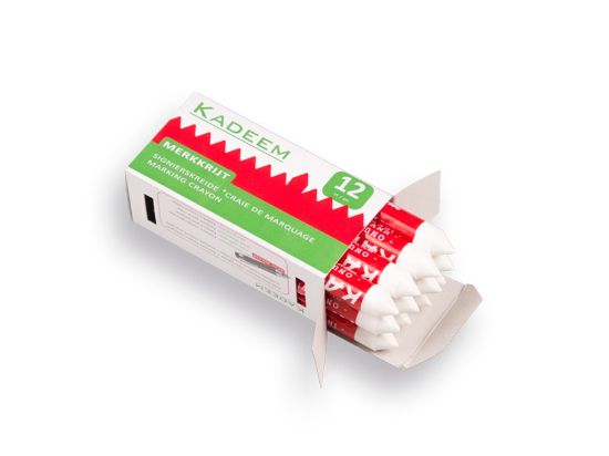 Afbeeldingen van KADEEM Merkkrijt wit