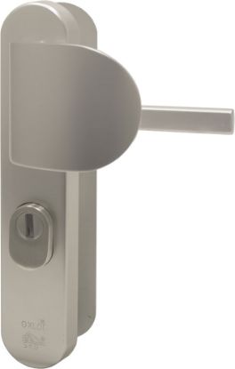 Afbeeldingen van OXLOC Veiligheidslangschild duwer + kerntrekbeveiliging ovaal aluminium PC92 38-42MM