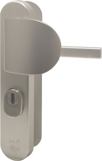 Afbeeldingen van OXLOC Veiligheidslangschild duwer + kerntrekbeveiliging ovaal aluminium PC92 38-42MM