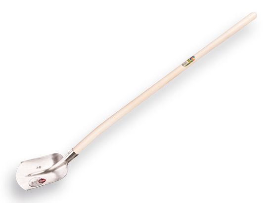 Afbeeldingen van ABC RUHR BRILLIANT Schepbats gepolijst met Batsesteel 130CM ½
