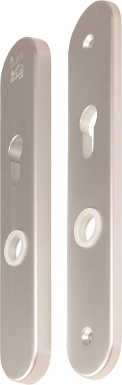 Afbeeldingen van OXLOC Veiligheidslangschild ovaal PC72 aluminium