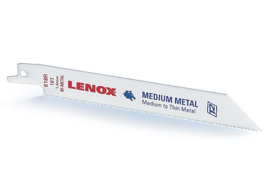 Afbeeldingen van LENOX Reciprozaagblad metaal PB 824R 203X19X0,9MM 24 TPI 5x