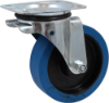Afbeeldingen van KELFORT Zwenkwiel blauw EV met rollager 160MM