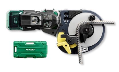 Afbeeldingen van HIKOKI Accu betonijzer buig- en knipmachine VB3616DAWGZ 36V BL 10-16MM MV 2x MV-A [36V 2,5Ah/18V 5,0Ah] in kunststof koffer