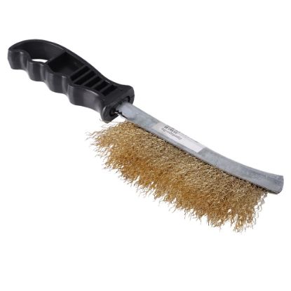 Afbeeldingen van COPENHAGEN PRO Staalborstel vermessingde draad met met kunststof handvat