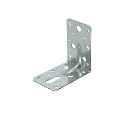 Afbeeldingen van GEBR. BODEGRAVEN Hoekanker + ril RVS304 90X90MM 60X2MM