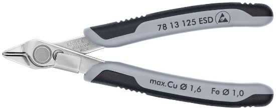 Afbeeldingen van KNIPEX Zijsnijtang elektro SK ESD 7813125ESD