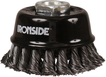 Afbeeldingen van IRONSIDE Staaldraadborstel getordeerd M14 65MM
