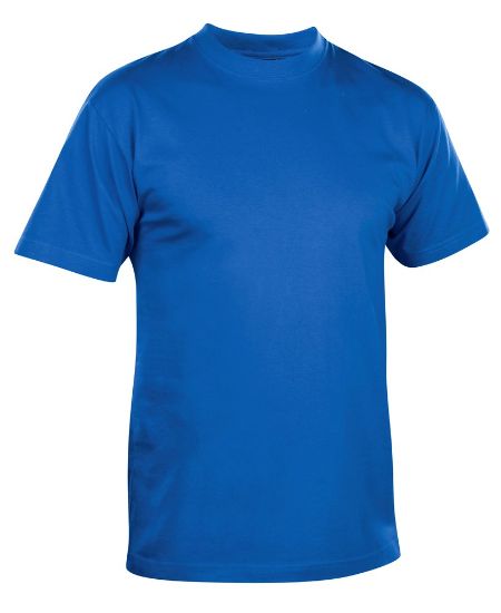 Afbeeldingen van BLÅKLÄDER T-shirt 3302 korenblauw S 10x