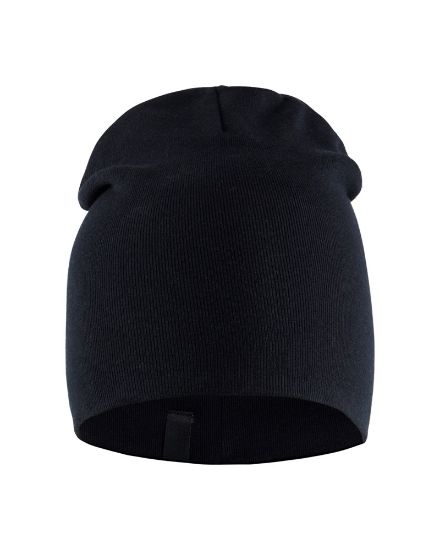 Afbeeldingen van BLÅKLÄDER Gebreide muts 2011 zwart onesize