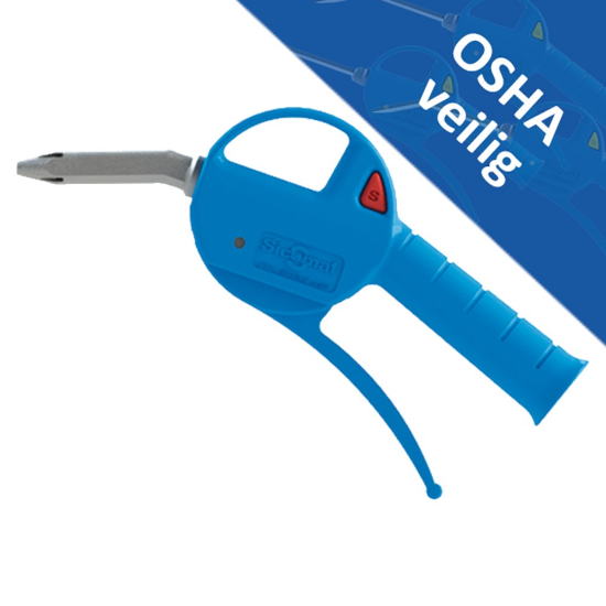 Afbeeldingen van Blaaspistool SIL + SAF blaasmond platsic