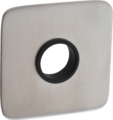 Afbeeldingen van OXLOC Rozet met krukgat RVS vierkant 52X2MM