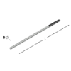 Afbeeldingen van GEBR. BODEGRAVEN UNI-flex fixeerpen RVS316 160MM Ø4MM SL4,6X35MM