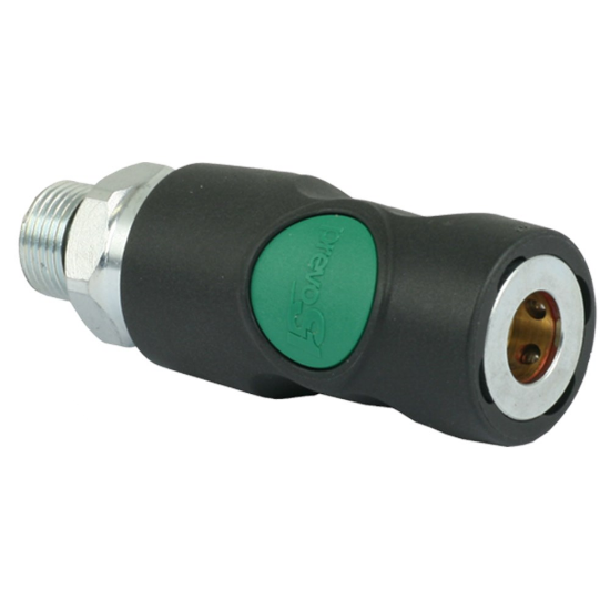 Afbeeldingen van Snelkoppeling EUR7,2 VE buitendraad G½" knop