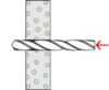Afbeeldingen van Hollewandplug PD nylon 10X28MM