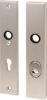 Afbeeldingen van OXLOC Veiligheidslangschild krukgat + kerntrekbeveiliging recht aluminium PC72 55MM