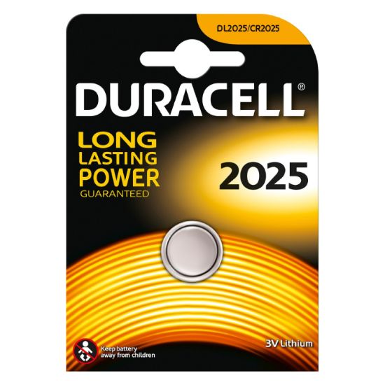 Afbeeldingen van DURACELL Batterij lithium 3V 2025 2x