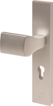 Afbeeldingen van OXLOC Veiligheidslangschild knop + krukgat recht PC72 55MM