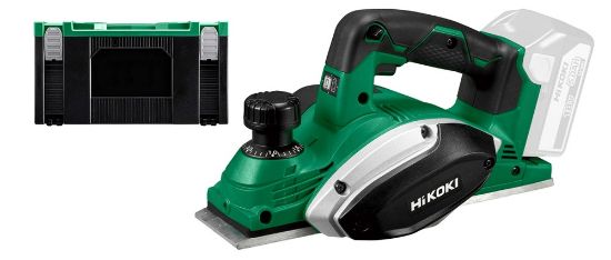 Afbeeldingen van HIKOKI Accu schaafmachine P18DSLW2Z 18V 82MM MV EXCLUSIVE in HSC III