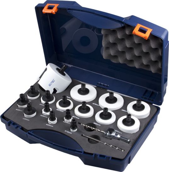 Afbeeldingen van ROTEC Gatzagenset Q-C 528 Max zeskant 11 19-delig 19-92MM