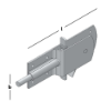 Afbeeldingen van GEBR. BODEGRAVEN Varkenshokgrendel TV 205X65MM