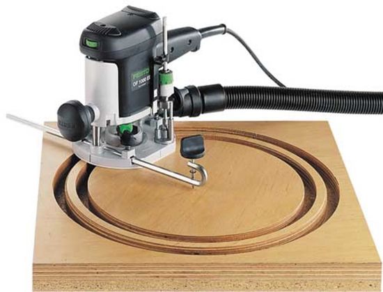 Afbeeldingen van FESTOOL Cirkelgeleider SZ-OF 1000 153-760MM t.b.v. OF 900, OF 1000, OF 1010, OF 1010 R, KF