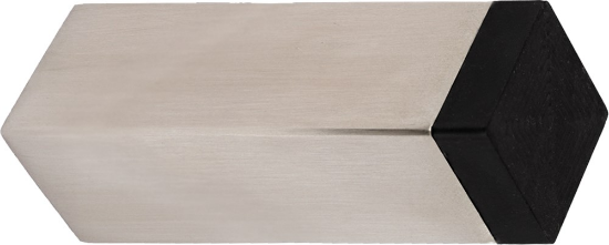 Afbeeldingen van OXLOC Deurbuffer RVS wand vierkant 25X78MM