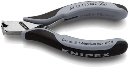 Afbeeldingen van KNIPEX Voorsnijtang elektro 6412115ESD DIN9654