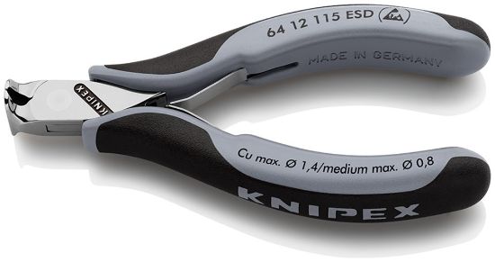 Afbeeldingen van KNIPEX Voorsnijtang elektro 6412115ESD DIN9654