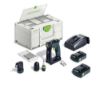 Afbeeldingen van FESTOOL Accu schroefboormachine CXS 18 C3,0-Set 18V Li-on 3,0Ah inclusief accessoires
