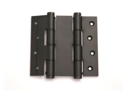 Afbeeldingen van Deurveerscharnier dubbel ALU zwart 120/40MM