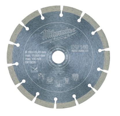 Afbeeldingen van MILWAUKEE Diamantzaagblad beton/baksteen DU 1805X22,23MM