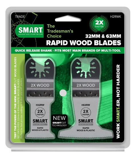 Afbeeldingen van SMART Multitool bladenset hout en nagels 2x