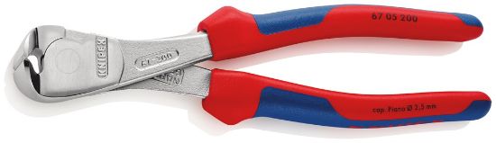 Afbeeldingen van KNIPEX Kracht voorsnijtang 6705200 DIN5748 200MM