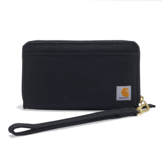 Afbeeldingen van CARHARTT Portemonnee clutch nylon duck dames 801978 zwart onesize