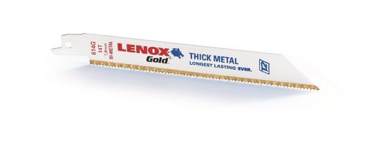 Afbeeldingen van LENOX Reciprozaagblad gold POWER ARC 414G 102X19X0,9MM 14 TPI 5x