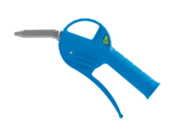 Afbeeldingen van Blaaspistool blaasmond plastic