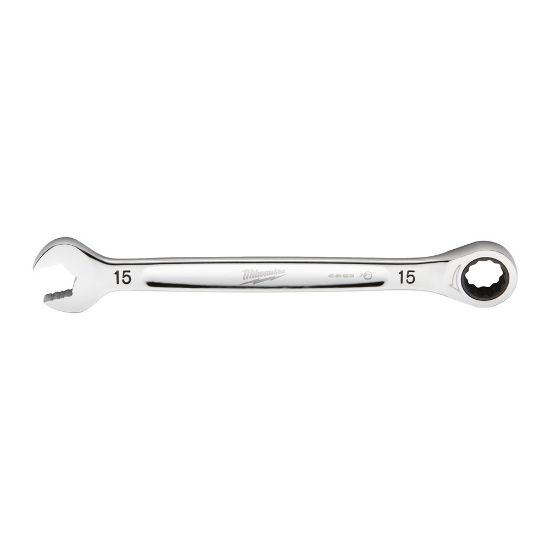 Afbeeldingen van MILWAUKEE Ringratelsteeksleutel MAXBITE 15MM
