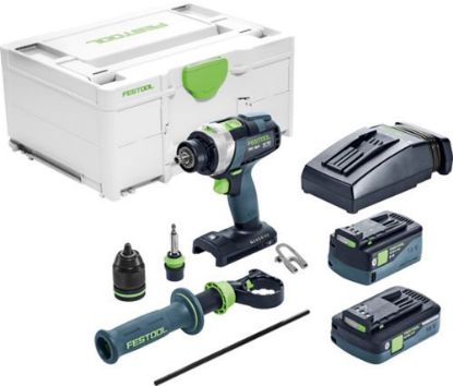 Afbeeldingen van FESTOOL Accu klopboormachine TPC 18/4 5,0/4,0 I-Plus 18V 4,0/5,0Ah 