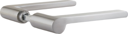 Afbeeldingen van OXLOC Deurkruk L-model Schagen RVS 37-42MM