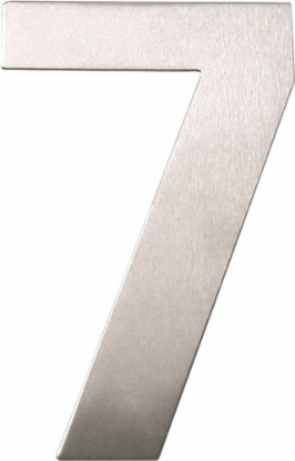 Afbeeldingen van OXLOC Huisnummer RVS cijfer nr. 7