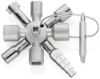 Afbeeldingen van KNIPEX Schakelkastsleutel TwinKey 001101
