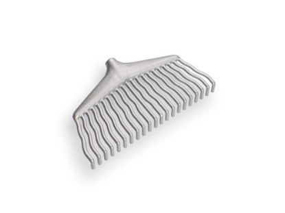 Afbeeldingen van Bladhark kunststof grijs zonder steel