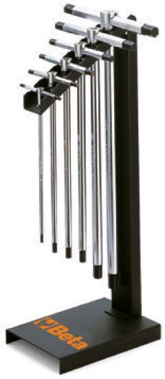 Afbeeldingen van BETA T-sleutelset zeskant 3-10MM 951/SP6 6x